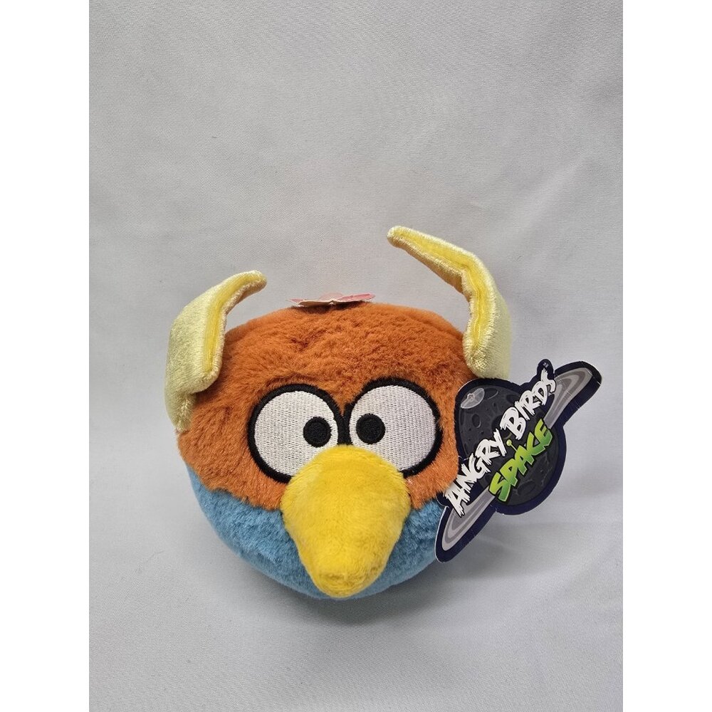 Angry Birds Space Plush Lightning Bird Common Wealth 2012 5” Inch- No Sound